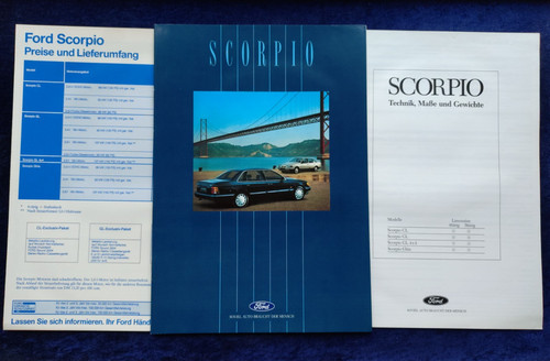 Ford scorpio prospekt ghia - ford,