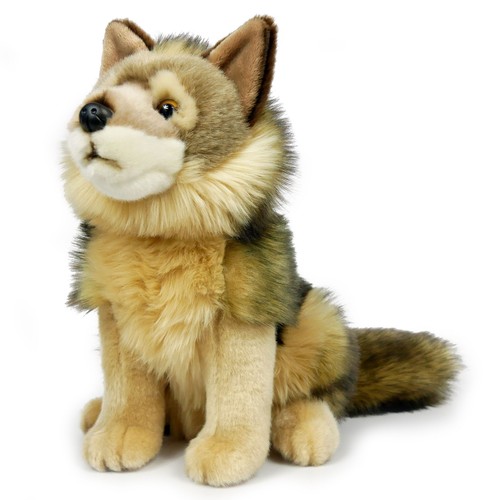 Wolf sitzend kuscheltier - sitzend, cm
