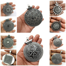 Antik Optik Tribal Anhänger