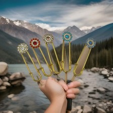 Set mit 5 Schmucknadel Brosche