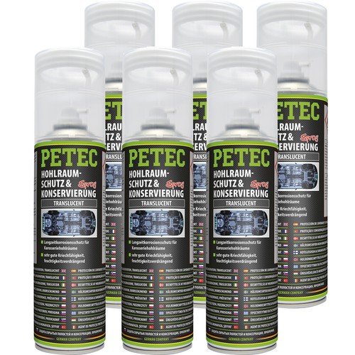 Petec hohlraumversiegelung - hohlraumversiegelung, 6x