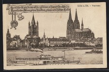 Köln a. Rh., Panorama mit Dom
