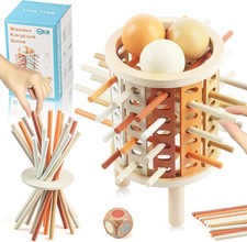 Montessori Spielzeug Pädagogisches Holzbrettspiel für Kinder ab 3 4 5 6 Jahren