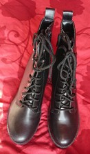 Schnürstiefel v. "Your feet look gorgeous", knöchelhoch, schwarz, Gr. 39, Gothic