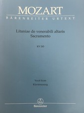 W. A.  Mozart: Litaniae de