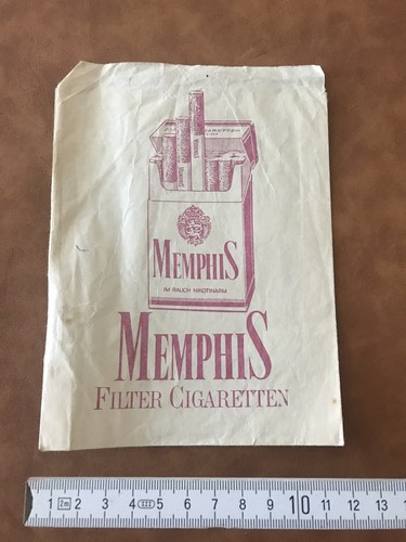 Alte memphis zigaretten tüte - alte,