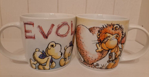 Nici tasse bär evolution - tasse,