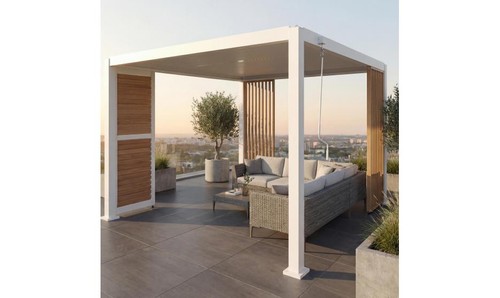 Pergola sturmfest 3x3m cm - pergola,