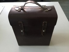 DRK Ledertasche, Sanitätertasche, Vintage Braun mit Tragegurt
