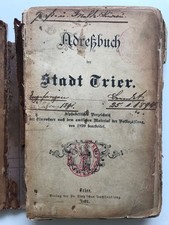 Adreßbuch der Stadt Trier