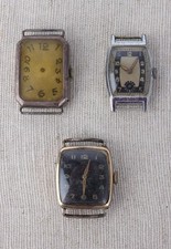 3 Vintage Herrenarmbanduhren