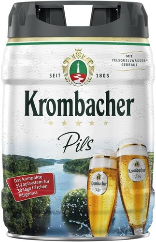 Krombacher pils partyfass - krombacher,
