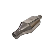 Universal Edelstahl Keramik Kat oval 140x100mm, 55mm Anschluss Sportkat 