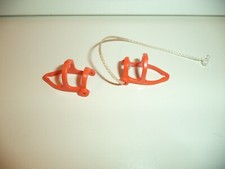 Playmobil Zaumzeug für Pferd Ponywagen orange (344)