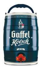 1 x 5,0L Gaffel Kölsch Partyfass Fass Bier Fass Partyfass 5 Liter Köln Orginal