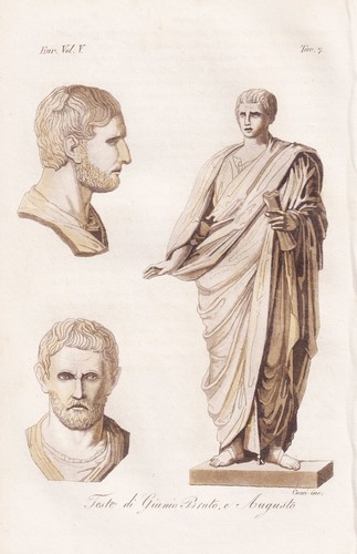 Brutus augustus senatoren - augustus,