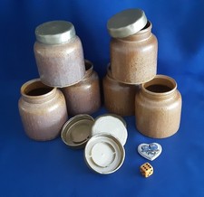 6 x Vintage Keramik  Dosen +