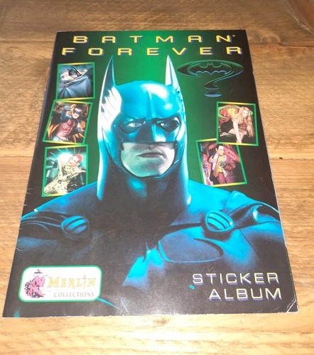 Batman forever sticker album - batman,