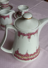 Mokkasservice Rosenmuster mit