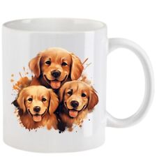 Tasse mit Golden Retriever