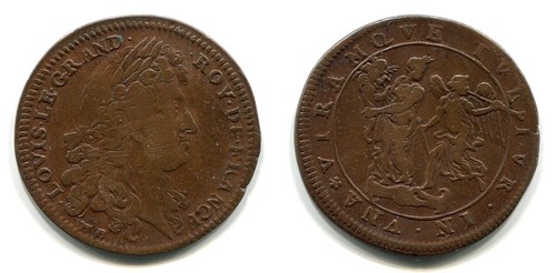 Jeton frankreich 1670 - frankreich, um