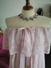 ROSA / TÜLL _ MAXI - KLEID