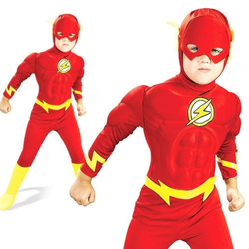 Deluxe flash kostüm superheld - deluxe,