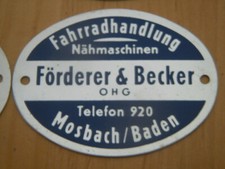 4 Stück Fahrrad altes