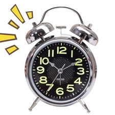 Mechanischer Wecker mit Timer, zum Aufziehen, für Zuhause, Nachttisch, leuchten