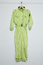 Vintage Skianzug Grün Retro