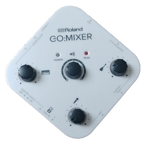Roland mixer weiß audio - go,