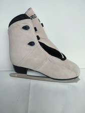 Roces RFG Beige Eiskunstlauf  Gr. 42 Damen mit Zacke Soft Schlittschuh 2.Wahl 