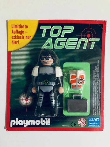 Playmobil blister top agent - playmobil,
