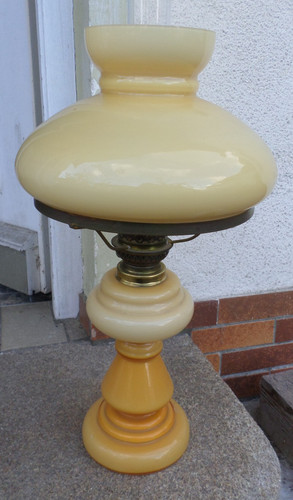Petroleumlampe vintage - petroleumlampe,