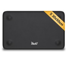 Futtermatte Napfunterlage 30x50cm Schwarz Antirutschmatte für Hunde Katzen