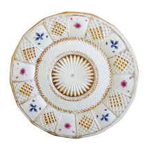 Antique Meissen Prunkteller