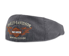 Schiebermütze Harley-Davidson Flame Graphic Ivy Cap Mütze - Grau * Gr. L