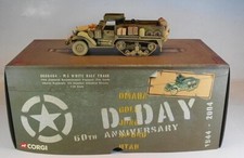 Corgi 1/50 Nr. CC60404 White M3 Half Track Panzer Tank Char OVP #8432