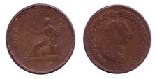 Token Jeton One Penny 1812