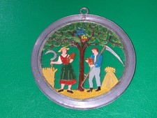 Glas Fenster Bild Rund