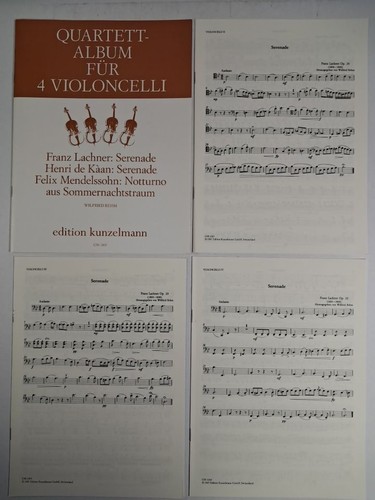 Noten quartett album - quartett-album, für
