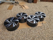 VW Nevada Felgen 20 Zoll 5x112, schwarz glanzgedreht