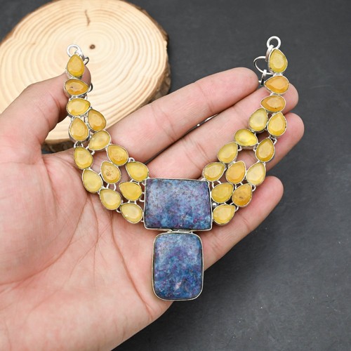 Rubin fuchsite gelber saphir - fuchsite,