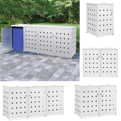 Mülltonnenbox edelstahl - mülltonnenbox,