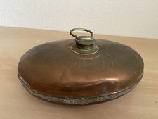 Kupfer Wärmflasche Vintage Bettflasche