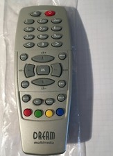 Fernbedienung für Dreambox  Silber  Dream Multimedia wie Neu