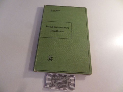 Philosophisches lesebuch zum - lesebuch,