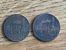 2 Münzen Jetons Louis XIIII Louis XIV Hochzeit Mariage Marriage