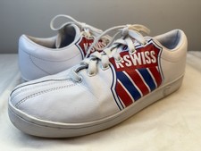 K SWISS Large Logo White