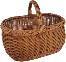 Einkaufskorb aus Weide